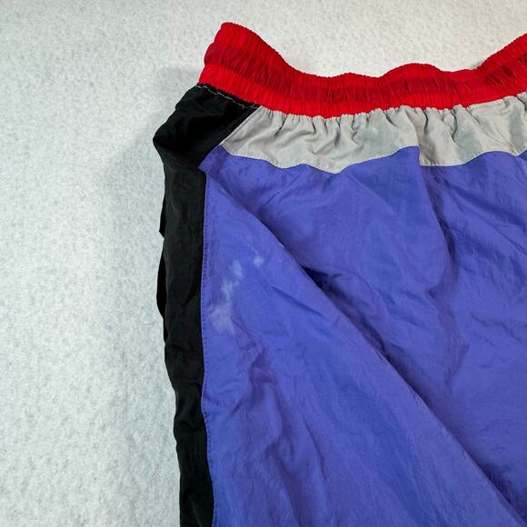 Nike Throwback Basketball Shorts XXL Purple Red Grey Black 90s Vibes Retro - Picture 11 of 11